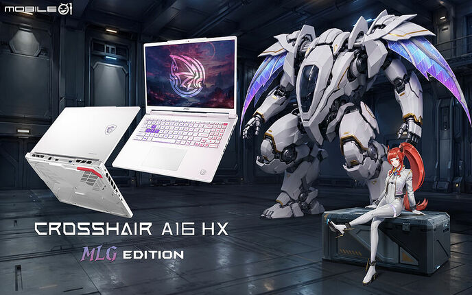 【新訊】MSI Crosshair A16 HX 魔龍姬限量版在台上市 效能與收藏一次滿足！