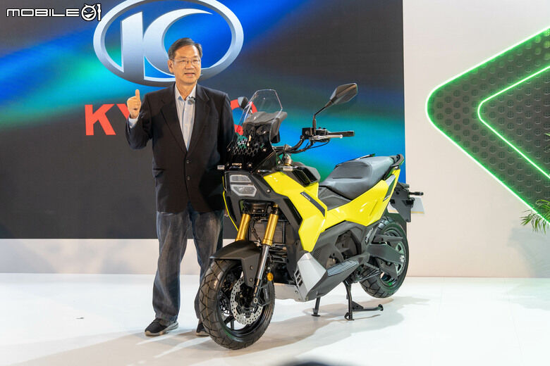 KYMCO CV-X45 單缸多功能跨界車正式亮相，搭載PTM系統、TFT儀表、定速、加溫握把一次到位！
