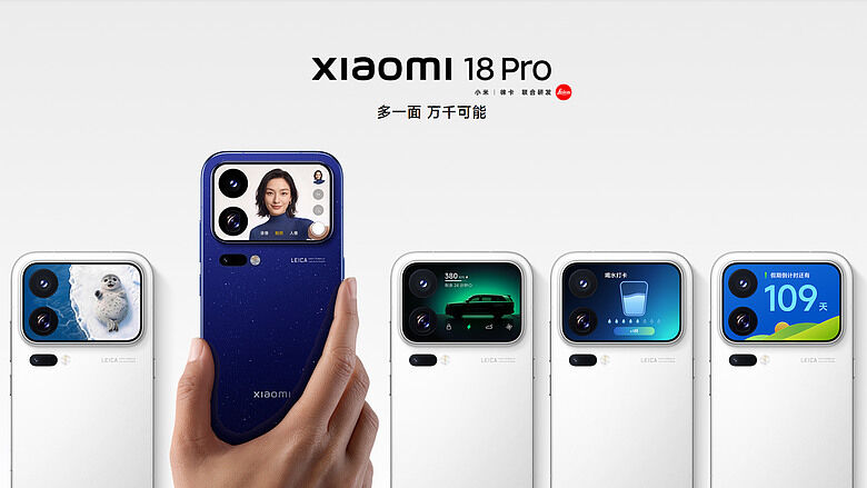 Xiaomi 18 Pro 系列發表｜AI 背螢幕升級、硬體防窺加入，台灣確認引進！