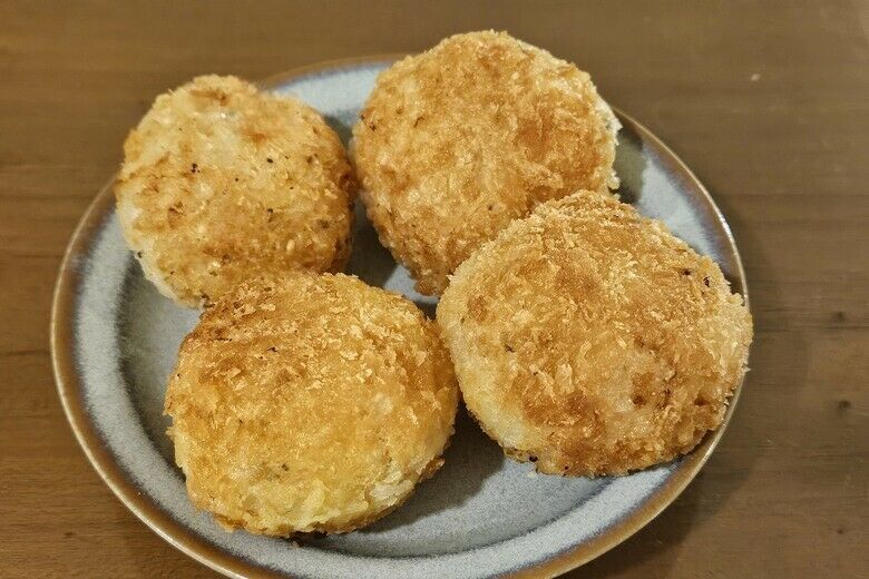 起司香鬆炸飯球