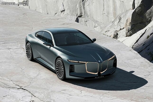 【海外新訊】「Vision BMW Alpina」概念車現身，以現代設計重新詮釋經典品牌！
