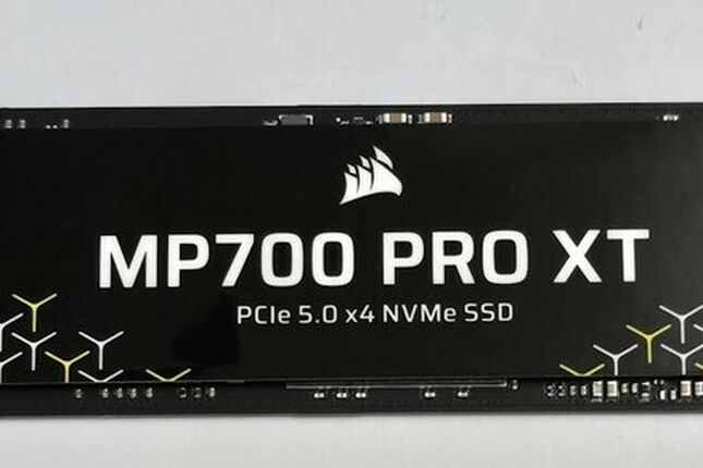 【開箱簡測】Corsair MP700 Pro XT 4TB PCIe Gen5.0 x4 NVMe SSD X870E/Z890 雙平台效能簡測 (圖多)