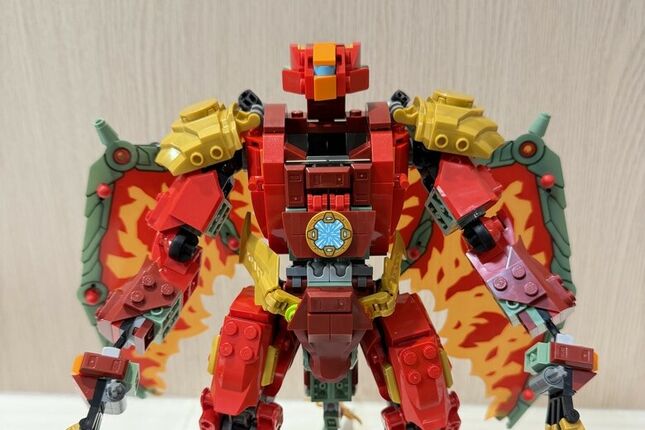 LEGO 野火的變形猛龍機械人開箱！一盒就能玩兩種型態，真的太帥了！