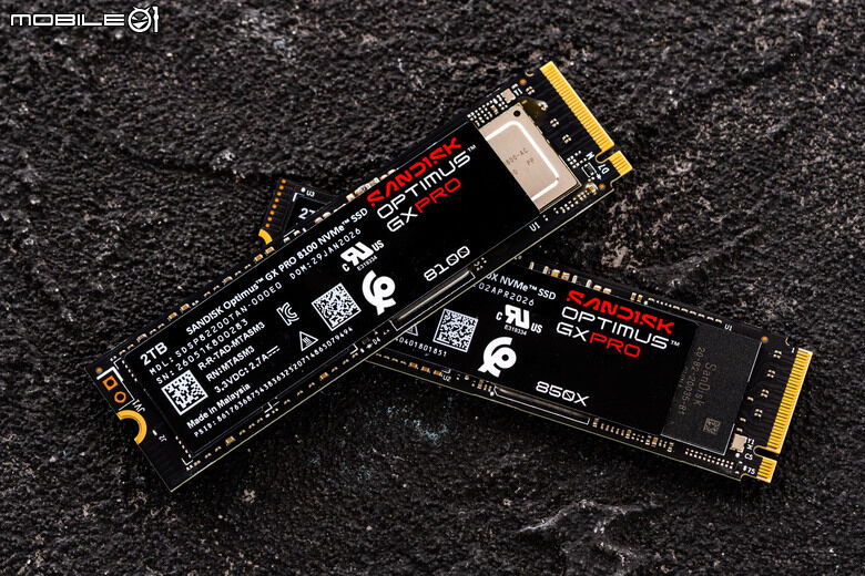Sandisk Optimus GX Pro 8100／850X 固態硬碟實測 回歸本家後的重新出發之作