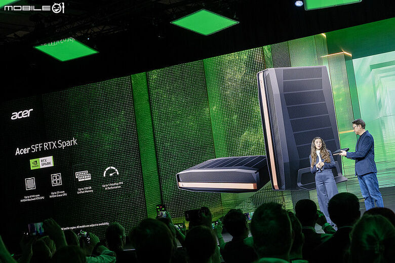 Acer SFF RTX Spark 突襲亮相！ 具備每秒 1 千兆次 AI 算力的小型超級桌上型電腦