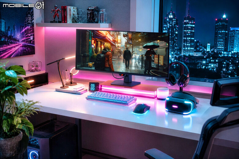 ROG STRIX OLED XG34WCDMS 電競螢幕開箱實測 34 吋寬曲面與 280Hz 高更新率帶來流暢沉浸感受