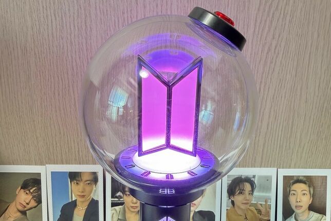 終於搶到了！💜 BTS Official Light Stick Ver.4 開箱｜11月演唱會前最期待收到的包裹