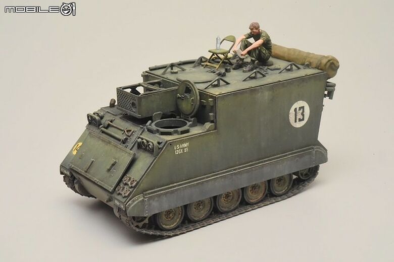 [模型製作記] M577 裝甲指揮車 1/35