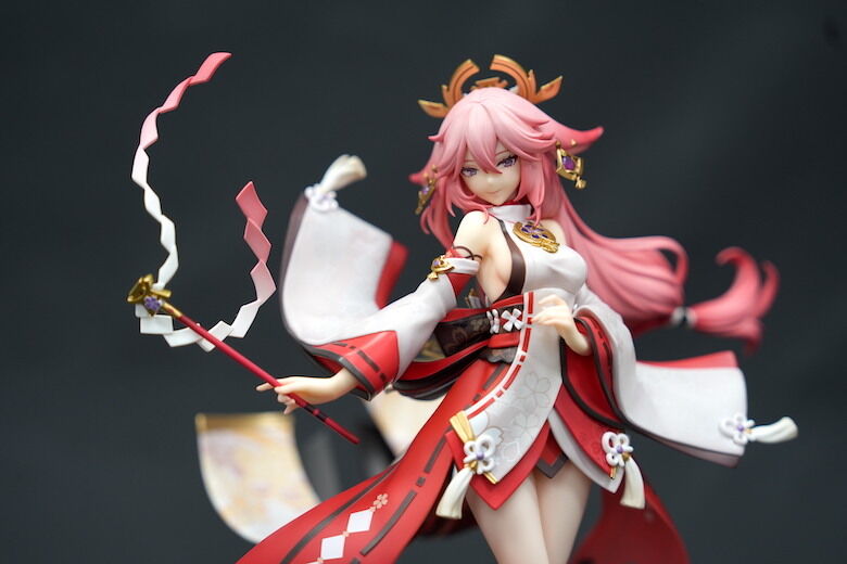 APEX 1/7《原神》八重神子 浮世笑百姿 Ver. 開箱! 原神人物模型誠意之作