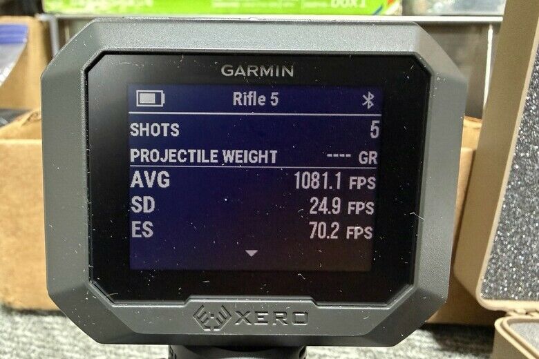 Garmin Xero C2 Chronograph 測速儀開箱