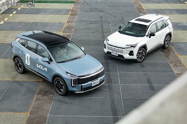 油電車的日韓對決｜Toyota RAV4、Kia Sportage 雙車評測以及百公里油耗測試！