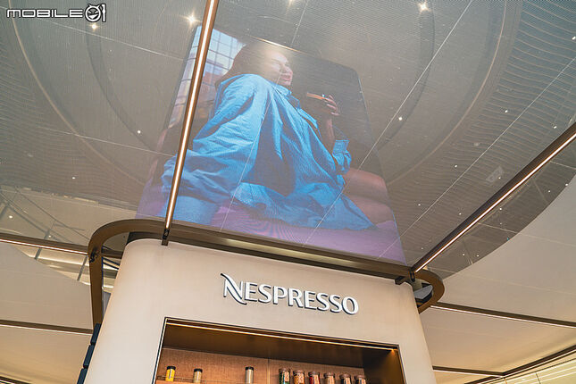Nespresso 大巨蛋啡凡概念店｜把買咖啡，變成一場剛剛好的城市小旅行