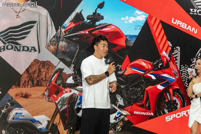 HONDA 白牌檔車現場齊發，五大車系全數國際重車展出，傳奇投手郭泓志現場下訂！？