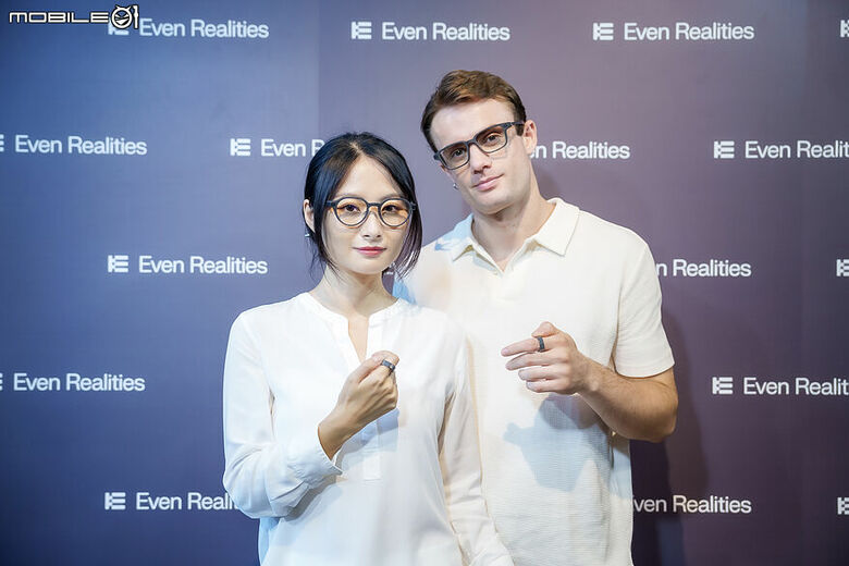 【採訪】Even Realities Even G2 AI 智慧顯示眼鏡、Even R1 智慧戒指正式在台開賣！