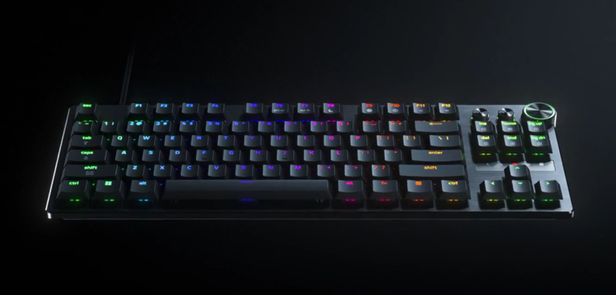 Razer 推出 Huntsman V3 Pro Low-profile Tenkeyless 8KHz 電競鍵盤 以類比光學矮軸配置提供更快反應速度