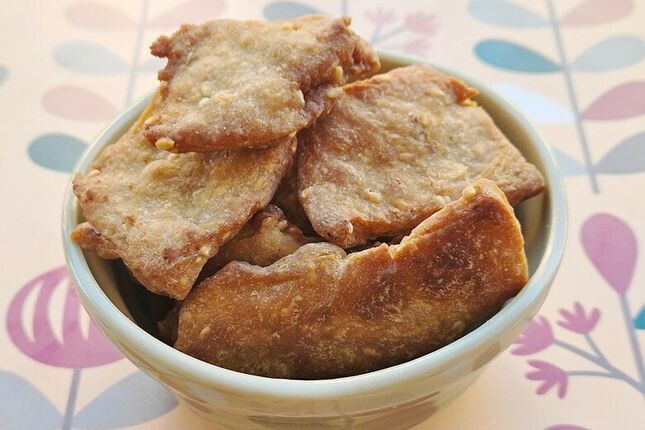 豆香黑糖脆菓