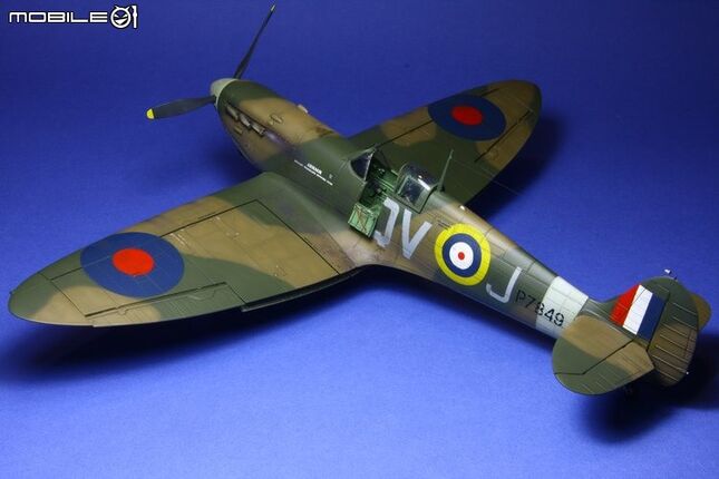 [模型製作記] 英國噴火戰鬥機Spitfire MK.II 1/32