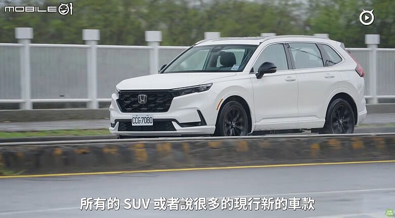 【影音試駕】小改款Honda CR-V e:HEV，雖遲，但到！