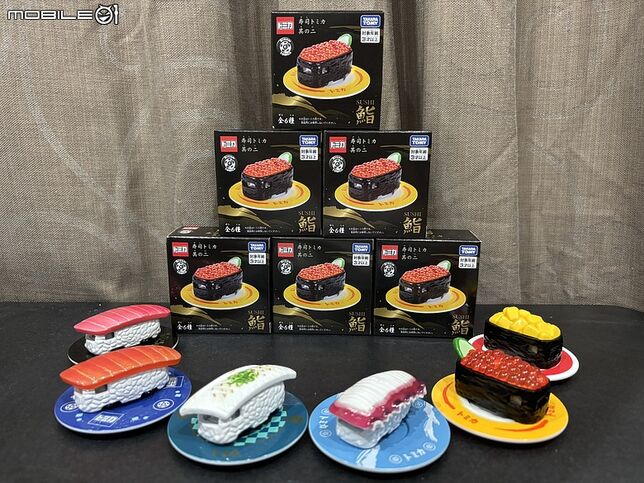 【趣味收藏開箱】Tomica 壽司車第二彈（壽司トミカ 其之二）六款一次收藏，把日本壽司變成可愛 Tomica 小車！