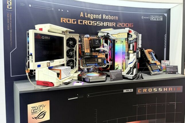 【COMPUTEX 2026 -ROG攤位體驗-電競周邊 】ROG 20 週年 Edition 20：透明黑金之下，玩家信仰的工藝展演