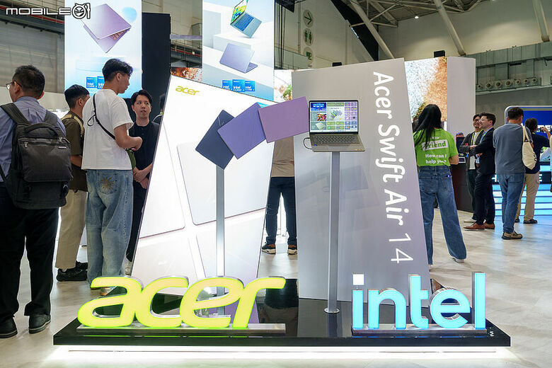 【Computex 2026】Acer 發表 960g TravelMate P6 14 AI 商務筆電 便攜與輔助螢幕同步登場