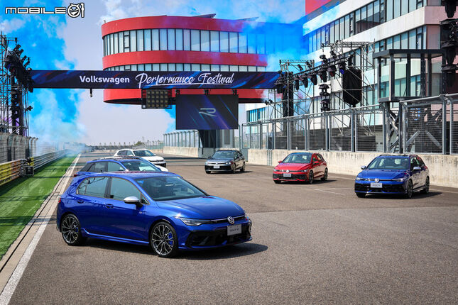 Volkswagen 性能奔馳嘉年華賽道體驗｜Golf R 夜幕疾行版正式亮相、感受經典鋼砲的駕馭樂趣！