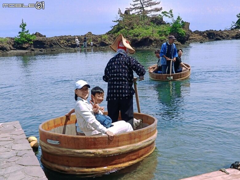新潟@佐渡島親子旅遊|矢島盆舟，跟著千尋搭著盆舟進入宮崎駿動畫世界