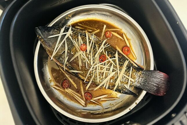 手殘黨的氣炸味噌醬燒魚