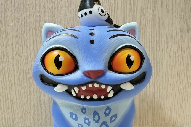 🐯 有點壞、有點可愛的存錢虎 ！KPOP Demon Hunters Derpy Tiger 開箱