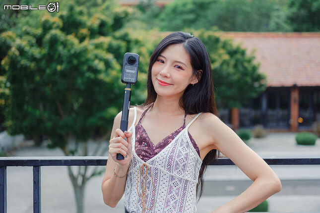Insta360 X6 全景相機動手玩｜搭載雙 1/1.1 吋方形 CMOS、實現「一機抵三機」！