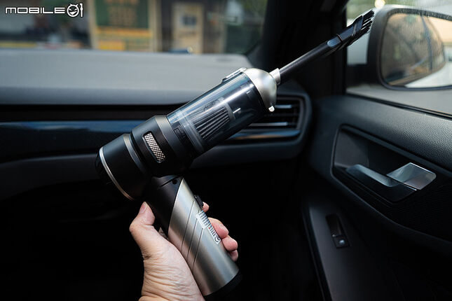 KOCA Dusty MINI 1 手持吸塵器｜從車內餅乾屑到生活，吸塵、吹氣、抽真空、充氣一機搞定