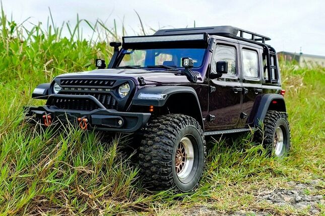 【開箱+改裝】Rlaarlo mk07v2 Jeep Wrangler 式樣 1/7 攀岩遙控車 開箱 + 持續改裝歷程