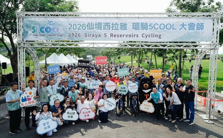跟著博愛車隊一日快閃仙境西拉雅，參加2026仙境西拉雅環騎5COOL大會師，騎5庫抽5G活動，RIKULAU Audax city tour