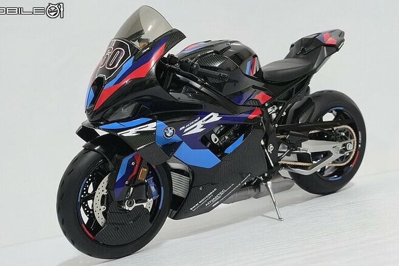 🔧【模型新手也能輕鬆組 Part5】🏍️ 1/9 MENG MT-009S 1/9 BMW M1000RR 悅色版