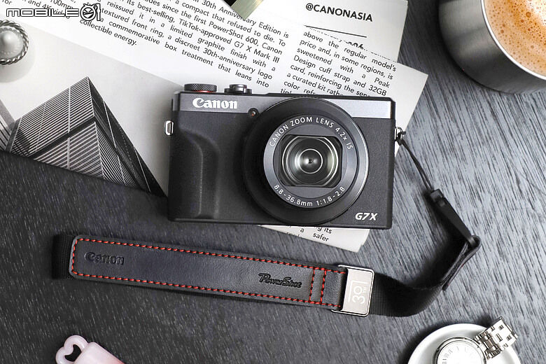 手速預備！Canon PowerShot G7 X Mark III「30週年限量版」5/27 在台開賣！