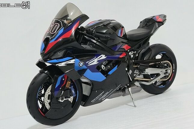 🔧【模型新手也能輕鬆組 Part5】🏍️ 1/9 MENG MT-009S 1/9 BMW M1000RR 悅色版