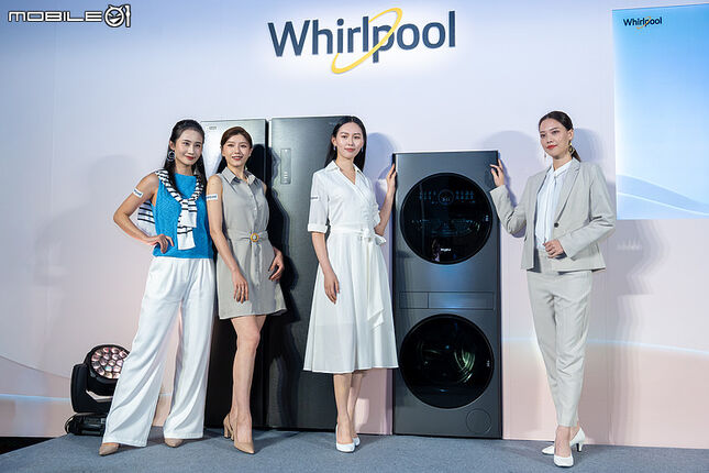 Whirlpool 惠而浦華山打造美式生活體驗展，洗衣塔、1級能效對開冰箱同步亮相